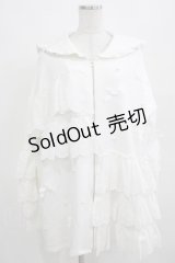 Ank Rouge / フリルプチリボンセーラーパーカー M オフ H-25-03-22-030-CA-TO-NS-ZH