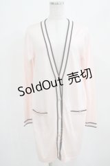 JESUS DIAMANTE / ロココロングカーデ 38 ピンク H-25-03-22-033-JE-TO-NS-ZH