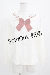 axes femme POETIQUE / ストロベリーフィールドブラウス M 生成り H-25-03-22-034-AX-BL-NS-ZH