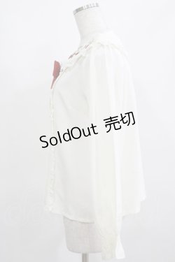 画像2: axes femme POETIQUE / ストロベリーフィールドブラウス M 生成り H-25-03-22-034-AX-BL-NS-ZH