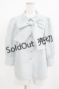 Maison de FLEUR Petite Robe canone / ジャドの雨宿りブラウス M Green H-25-03-22-039-EL-BL-NS-ZH