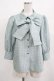 画像1: Maison de FLEUR Petite Robe canone / ジャドの雨宿りブラウス M Green H-25-03-22-039-EL-BL-NS-ZH (1)