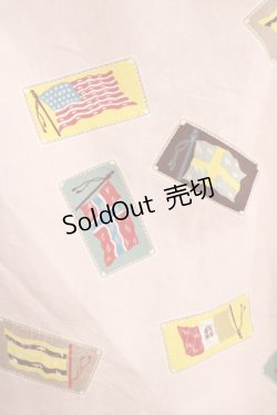 画像4: PINK HOUSE / 国旗プリント半袖シャツ Free ピンク H-25-03-22-041-LO-BL-NS-ZH