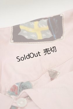 画像5: PINK HOUSE / 国旗プリント半袖シャツ Free ピンク H-25-03-22-041-LO-BL-NS-ZH