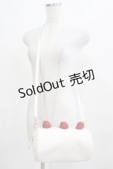Maison de FLEUR / モノグラムロールケーキショルダーバッグ  ピンク H-25-03-22-051-LO-BG-NS-ZH