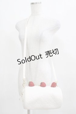画像1: Maison de FLEUR / モノグラムロールケーキショルダーバッグ  ピンク H-25-03-22-051-LO-BG-NS-ZH