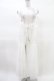 画像1: Candy Stripper / MISSING YOU SUSPENDER TULLE SKIRT  オフホワイト H-25-03-22-1001-PU-SK-KB-ZH (1)