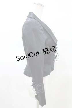 画像2: BPN / レースアップジャケット  黒 H-25-03-22-1031-GO-JA-KB-ZH