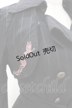画像3: h.Jelly HONEY / 2Wayトレンチコート  黒 H-25-03-22-1035-HN-CO-KB-ZH