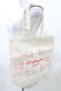 Candy Stripper / PLAY TIME TOTE BAG   H-25-03-22-1039-PU-BG-KB-ZH
