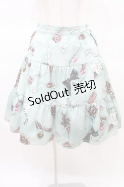 画像1: MILK / ショコラローズスカート  ミントチョコ H-25-03-22-1011-ML-SK-KB-ZH