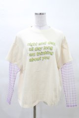 Candy Stripper / NIGHT AND DAY LAYERED   アイボリー H-25-03-22-1019-PU-TO-KB-ZH