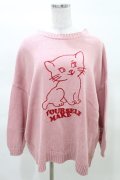 Candy Stripper / MAKE YOURSELF KNIT 2 ピンク H-25-03-22-1021-PU-TO-KB-ZT070