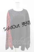 Candy Stripper / CANDY TETHERED KNIT  ブラック H-25-03-22-1022-PU-TO-KB-ZH