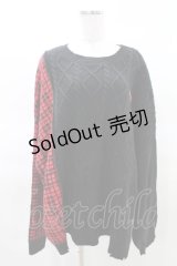 Candy Stripper / CANDY TETHERED KNIT  ブラック H-25-03-22-1022-PU-TO-KB-ZH