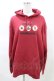 画像1: Candy Stripper / THREE RULES HOODIE  レッド H-25-03-22-1026-PU-TO-KB-ZH (1)