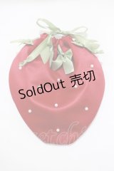 Maison de FLEUR / いちご巾着  レッド H-25-03-22-057-LO-ZA-NS-ZH