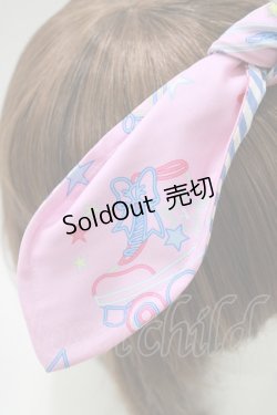 画像2: Angelic Pretty / Neon Star Dinerヘアバンド  ピンク H-25-03-22-070-AP-AC-NS-ZH