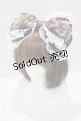 BABY,THE STARS SHINE BRIGHT / Le Bouquet de la Croix柄カチューシャ  ブラック H-25-03-22-075-BA-AC-NS-ZH