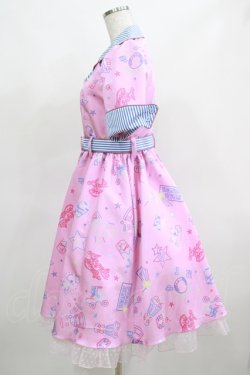 画像2: Angelic Pretty / Neon Star Dinerワンピース Free ピンク H-25-03-22-007-AP-OP-NS-ZH