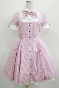 Angelic Pretty / スクールメイトワンピース Free ピンク H-25-03-22-008-AP-OP-NS-ZH