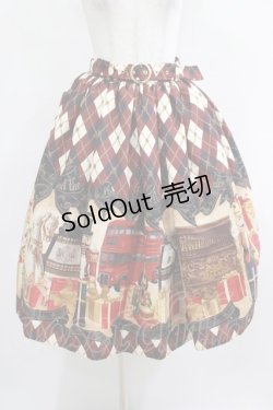 画像1: ALICE and the PIRATES / Nostalgic Gift〜くるみ割り人形と大切な想い出〜ロングスカート Free エンジ H-25-03-22-009-PA-SK-NS-ZH