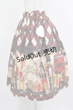 画像2: ALICE and the PIRATES / Nostalgic Gift〜くるみ割り人形と大切な想い出〜ロングスカート Free エンジ H-25-03-22-009-PA-SK-NS-ZH