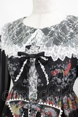 画像4: BABY,THE STARS SHINE BRIGHT / Le Bouquet de la Croix柄ワンピース Free ブラック H-25-03-22-001-BA-OP-NS-ZH