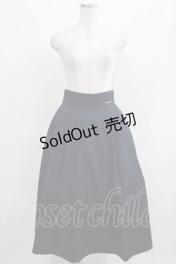 画像4: Maison de FLEUR Petite Robe canone / 屈しないハイウエストスカート M Navy H-25-03-22-011-EL-SK-NS-ZH