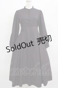 Maison de FLEUR Petite Robe canone / ニナのお茶会ワンピース M BORDEAUX H-25-03-22-013-EL-OP-NS-ZH