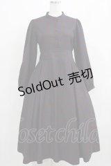 Maison de FLEUR Petite Robe canone / ニナのお茶会ワンピース M BORDEAUX H-25-03-22-013-EL-OP-NS-ZH