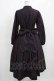 画像3: Maison de FLEUR Petite Robe canone / ニナのお茶会ワンピース M BORDEAUX H-25-03-22-013-EL-OP-NS-ZH (3)