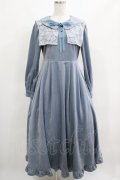 Maison de FLEUR Petite Robe canone / 星に届きそうなワンピース M Light Blue H-25-03-22-014-EL-OP-NS-ZH