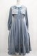 画像1: Maison de FLEUR Petite Robe canone / 星に届きそうなワンピース M Light Blue H-25-03-22-014-EL-OP-NS-ZH (1)
