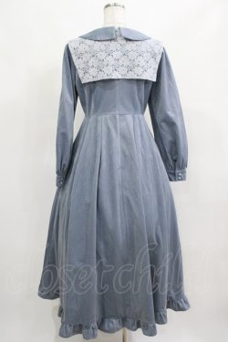 画像3: Maison de FLEUR Petite Robe canone / 星に届きそうなワンピース M Light Blue H-25-03-22-014-EL-OP-NS-ZH