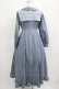 画像3: Maison de FLEUR Petite Robe canone / 星に届きそうなワンピース M Light Blue H-25-03-22-014-EL-OP-NS-ZH (3)