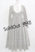 Maison de FLEUR Petite Robe canone / カノンレトロワンピース M Brown H-25-03-22-015-EL-OP-NS-ZH