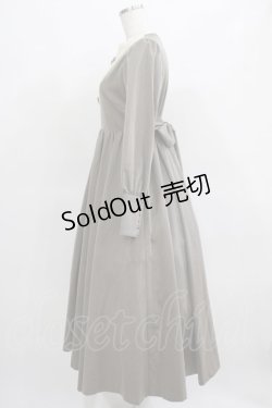 画像2: Maison de FLEUR Petite Robe canone / カノンレトロワンピース M Brown H-25-03-22-015-EL-OP-NS-ZH