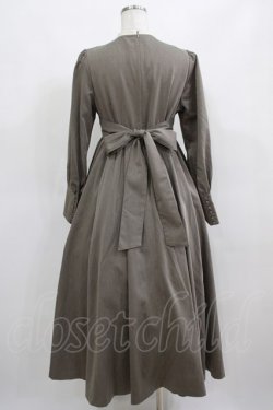 画像3: Maison de FLEUR Petite Robe canone / カノンレトロワンピース M Brown H-25-03-22-015-EL-OP-NS-ZH