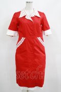Angelic Pretty / MilkshakeワンピースSet Free レッド H-25-03-22-019-AP-OP-NS-ZH