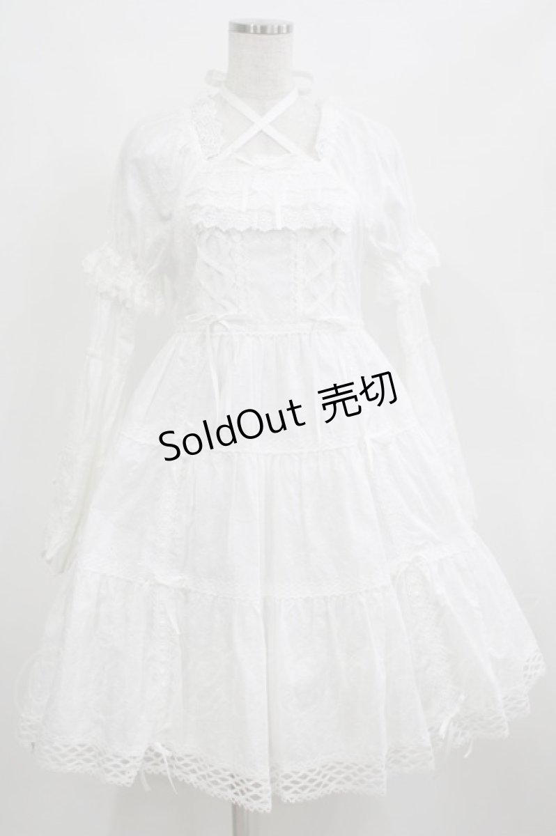 画像1: BABY,THE STARS SHINE BRIGHT / はわせドールワンピース&ヘッドドレスセット Free オフ H-25-03-22-024-BA-OP-NS-ZH (1)