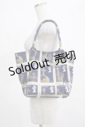 Jane Marple / Royal Stampのトートバッグ  ネイビー H-25-03-23-035-JM-BG-KB-ZH