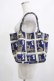 画像2: Jane Marple / Royal Stampのトートバッグ  ネイビー H-25-03-23-035-JM-BG-KB-ZH (2)