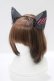 画像1: 中央町戦術工芸 / ネコミミユニット  黒×ピンク H-25-03-23-044-PU-AC-KB-ZH (1)