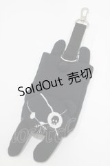 PEACE NOW / 眼帯くまケース  黒 H-25-03-23-059-PU-ZA-KB-ZH