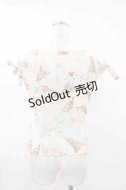 画像2: MILK / ICE CREAMブラウス  メープルバニラプリント H-25-03-23-1042-ML-BL-KB-ZH