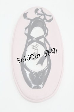 画像1: MILK / トゥシューズポーチ  ピンク H-25-03-23-1005-ML-ZA-KB-ZH