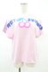 画像1: MILK / SWEET SUMMER Tee  ピンク H-25-03-23-1049-ML-TO-KB-ZH (1)