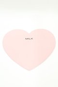 MILK / ハートポーチ  ピンク H-25-03-23-1006-ML-ZA-KB-ZH