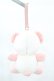 画像2: Candy Stripper / STUFFED PEPE BAG  ピンク H-25-03-23-1013-PU-BG-KB-ZH (2)